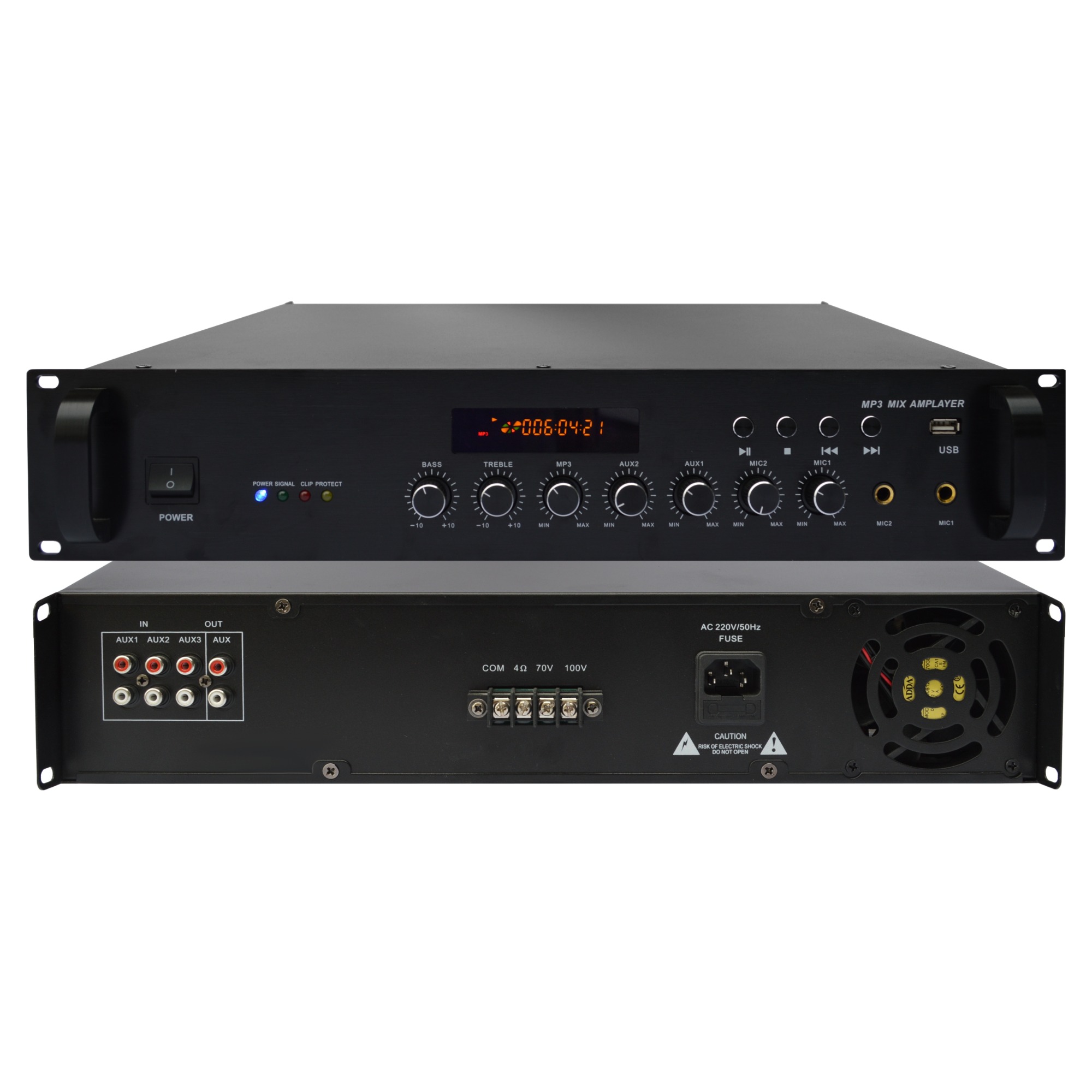 带MP3播放合并式功放