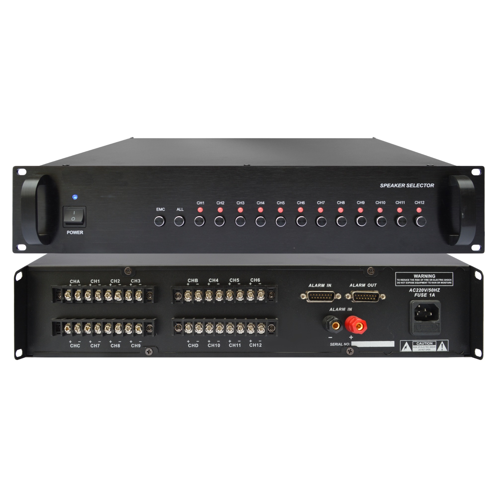 12路分区矩阵器